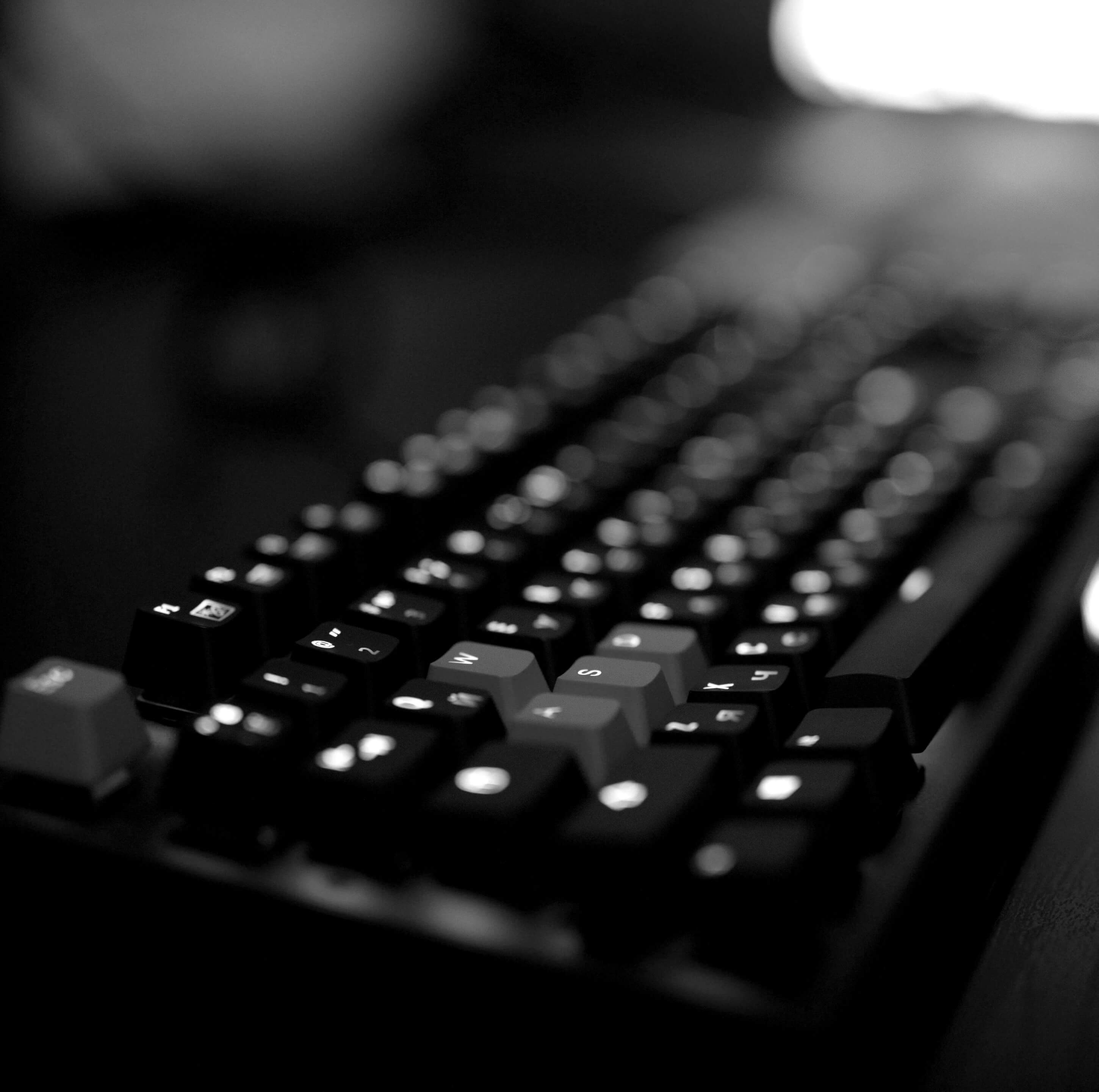 Background image of a keyboard